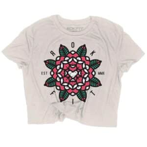 RokFit "Mandala" Crop T-Shirt