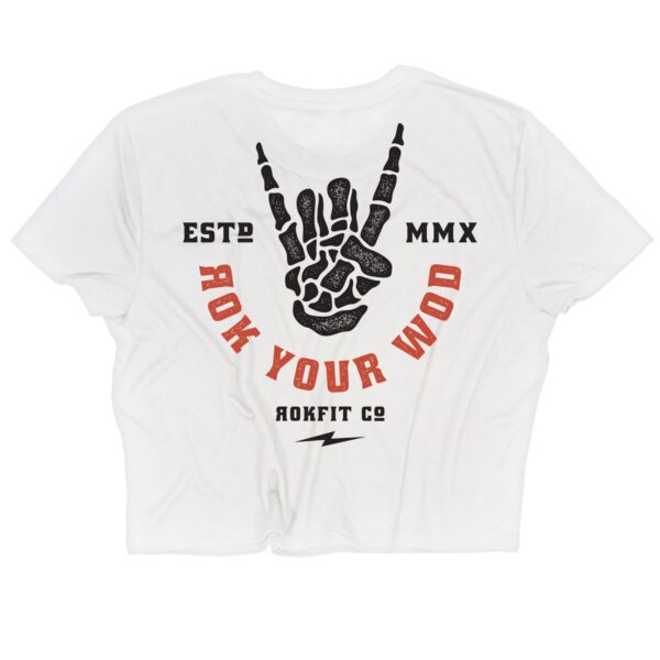 RokFit "Rok your WOD" Crop T-Shirt