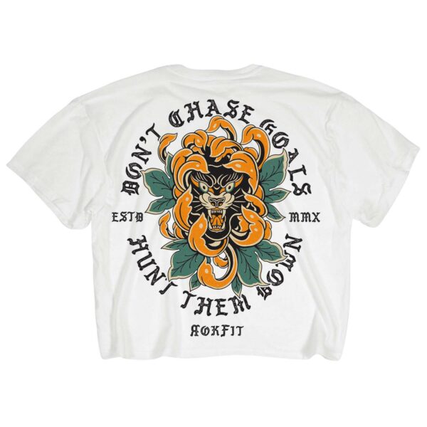 RokFit "Don't Chase Goals" Crop T-Shirt