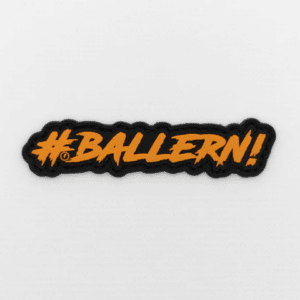 Born Strong "#BALLERN!" Patch orange 2