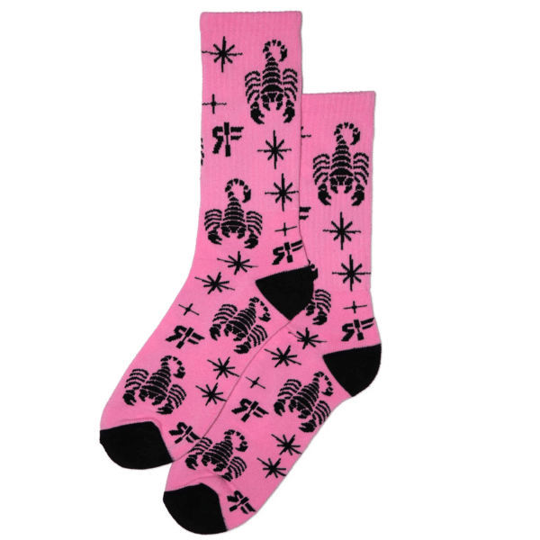 ROKFIT Crew Sock 'Pink Emperor'