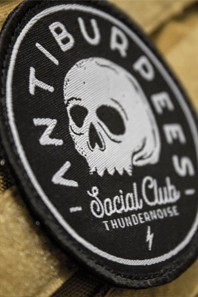 Thundernoise 'Antiburpees Social Club - Velcro' Patch