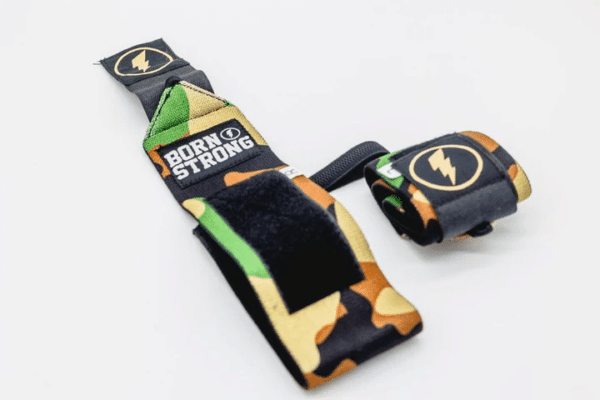 Born Strong 'Camo' Wrist Wraps 2