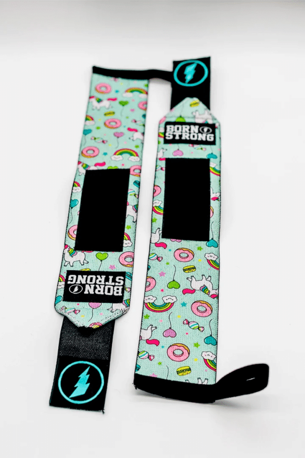 Born Strong 'Unicorn' Wrist Wraps