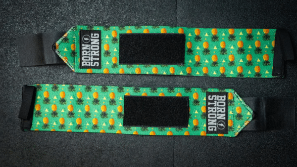 Born Strong 'Pineapple' Wrist Wraps 2